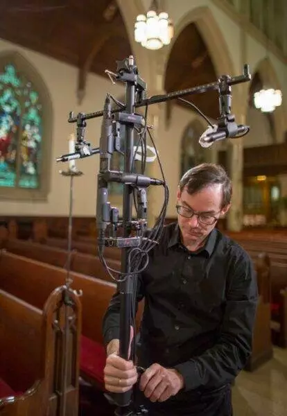 David Bowles 2 mics 414x600