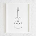 minimal guitar 1 128x128