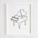 minimal piano 1 128x128