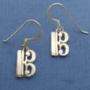alto clef earrings 128x128